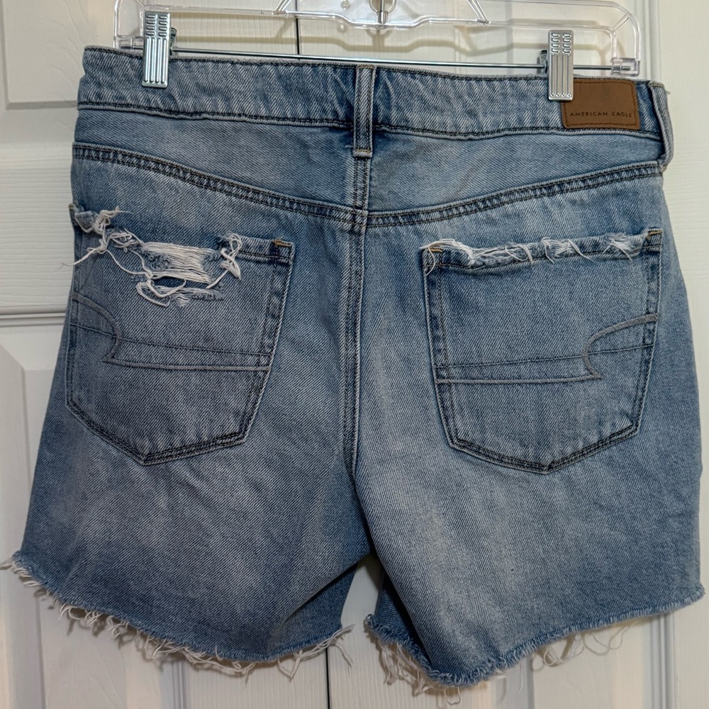 American Eagle Light Blue Denim Jean shorts - Picture 2 of 6
